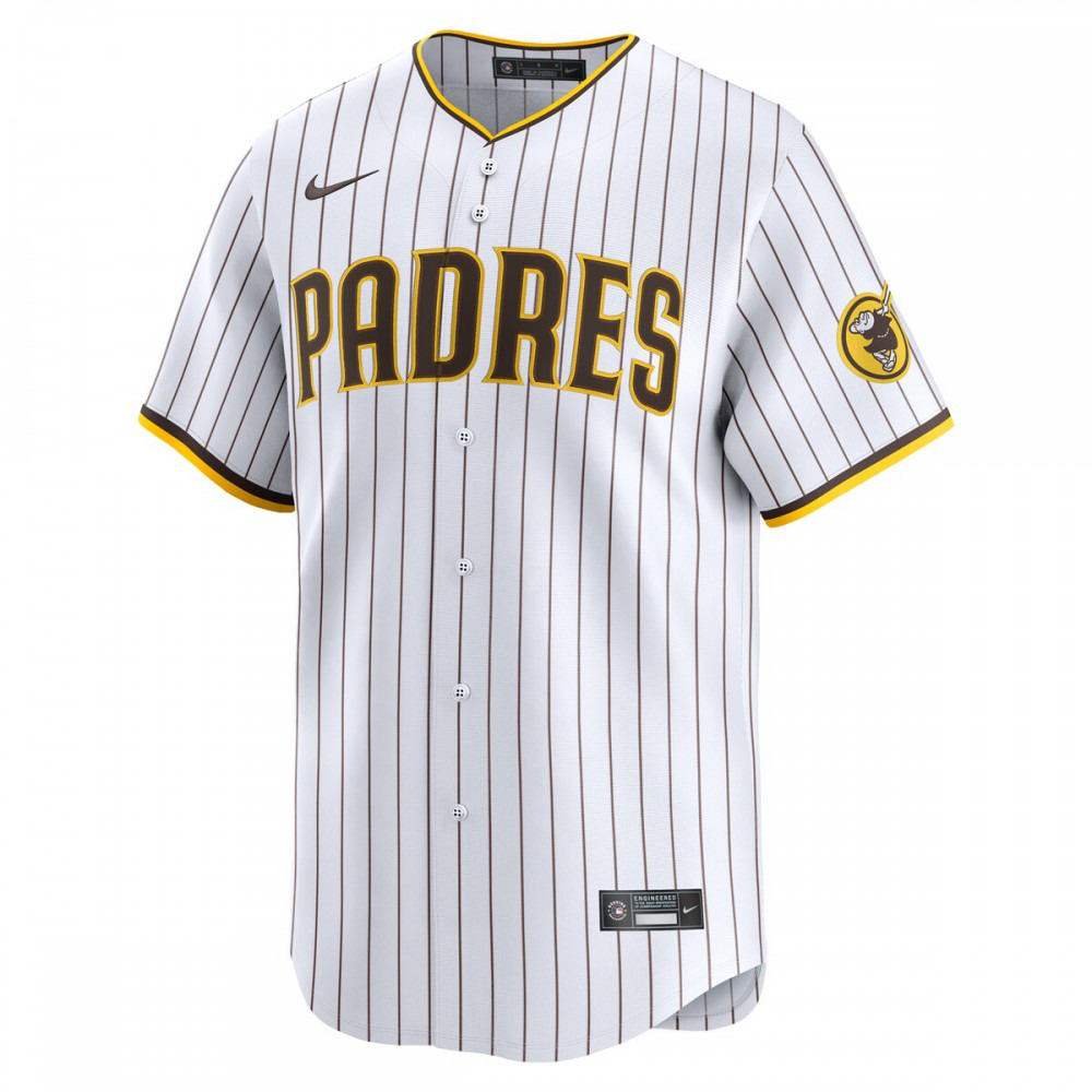 Jackson Merrill San Diego Padres Home Limited Jersey - White-Pro Kit Vault | Brand New 26/27 Sports Jerseys